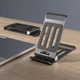Держатель для мобильного hoco ph49 elegant metal folding desktop holder gray - изображение 8