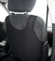 Майки чехлы на передние сиденья Toyota Rav4 2000-2005 Pok-ter Tuning Classic с красной вставкой - изображение 4