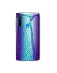 Панель Logarm Knitin Carbon для Xiaomi Redmi Note 8 / Note 8 2021 Синий Без бренда - изображение 1