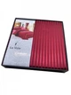 Комплект постельного белья Le Vele Jakaranda Burgyndy Silk Satin 220-200 см бордовый - изображение 3