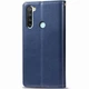 Чехол-книжка GETMAN Gallant (PU) кожаный для Xiaomi Redmi Note 8T Синий - изображение 4