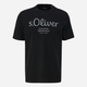 T-shirt męski bawełniany s.Oliver 10.3.11.12.130.2152232-99D2 3XL Czarny (4099975524457) - obraz 5