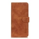 Чохол-книжка з застібкою KHAZNEH Retro Wallet для Samsung Galaxy S22 Ultra - Brown - зображення 3