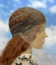 Парик на сетке Lace Wig Super Lily № 130T рыжий, 80 см, термостойкое волокно - изображение 7