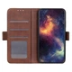 Чохол Deexe Retro Wallet для Huawei P Smart 2021 - Coffee - зображення 2