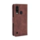 Чехол-книжка с кармашками Deexe Wallet Stand для ZTE Blade A7 (2020) 64GB - Brown - изображение 4