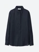 Женская рубашка - рубашка Uniqlo UQ0314W XS Темно-синий - изображение 3