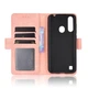 Чехол-книжка с кармашками Deexe Wallet Stand для ZTE Blade A7 (2020) 64GB - Rose Gold - изображение 6