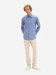 Рубашка хлопковая мужская Tom Tailor 1040008-34406 S Royal Blue Chambray (4067261475615) - изображение 3