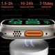 Смарт годинник Smart Watch ULTRA MAX 9-2.1 дюйм спортивні режими, цілодобовий моніторинг здоров'я Green - зображення 2
