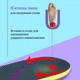 Ортопедические стельки для бега и активных занятий спортом на каркасной основе р. 43-45 регулируется (28-30 см), Синие S-60 №2 - изображение 4