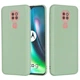 Силіконовий (TPU) чохол Deexe Silicone Case для Motorola Moto G9 Play / Moto E7 Plus - Green - зображення 1