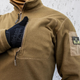 Толстовка флисовая Armoline 1/4 Zip TRAVEL DEFENCE Coyote. L - изображение 5