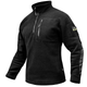 Толстовка флисовая Armoline 1/4 Zip TRAVEL DEFENCE Black. 2XL - изображение 2