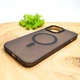 Чехол Baseus Smoke case Matte с MagSafe для iPhone 13 Pro Max Black - изображение 2
