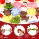 Набор игрушек-сюрпризов антистресс Сквиши Squishies новогодние - 10 штук в коробке - изображение 3