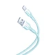 Кабель зарядки XO NB212 (2.1A) (1M) для телефона USB Type-C Android Синій - изображение 1