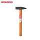 Молоток слесарный WORKPRO 200 г деревянная рукоятка WP241017 - изображение 1