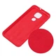 Силиконовый (TPU) чехол Deexe Silicone Case для Motorola Moto G9 Play / Moto E7 Plus - Red - изображение 3
