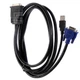 Кабель Ewell для проектора M1-DA, DVI 30+5 to VGA, USB (EW501) - изображение 2