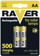 Акумулятор Raver by Emos B7426 AA 600 мА·год BLI 2 Ni-MH (B7426) - зображення 1