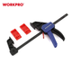 Струбцина міні швидкозатискна WORKPRO 100 мм PRO WP232034 - зображення 6