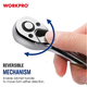 Рукоятка с трещоткой WORKPRO 1/2" 72Т CR-V PRO WP271012 - изображение 4