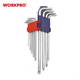 Набір ключів шестигранних метричних з довгим важелем WORKPRO (9шт.) TORX S2 PRO WP222003 - зображення 2