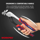 Клещи переставные WORKPRO 250 мм CR-Ni PRO WP231111 - изображение 9