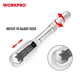 Универсальный разводной ключ WORKPRO 7-22 мм PRO WP272015 - изображение 4