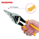 Набор ножниц по металлу WORKPRO 250 мм (3 предм.) PRO WP200001 - изображение 6