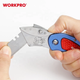 Нож трапециевидный складной алюминиевый WORKPRO PRO WP211005 - изображение 8
