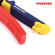 Ножиці по металу WORKPRO лівий різ 250 мм CR-MO PRO PLUS WP214020 - зображення 5