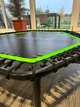 Батут для занятий фитнесом с ручкой FunFit 127 см Green - изображение 6