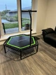 Батут для занятий фитнесом с ручкой FunFit 127 см Green - изображение 8
