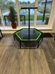 Батут для занятий фитнесом с ручкой FunFit 127 см Green - изображение 10