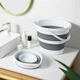 Відро складане МВМ MY HOME BIN-17 10L WHITE/GRAY Біло-сіре - изображение 8