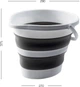 Відро складане МВМ MY HOME BIN-17 10L WHITE/GRAY Біло-сіре - изображение 9