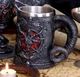 Кружка Пентаграмма, пивной бокал сатаны, чашка дьявола Baphomet 500 мл - изображение 2