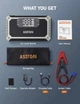 Автомобильное пусковое устройство AstroAI 2000А Jump Starter, для бензиновых и дизельных двигателей, AHET118GY - изображение 7