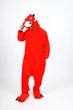 Піжама Кігурумі Дитяча My Kigu Тепла Бик Red Bull Червоний 145-155 см (1071/3) - зображення 3