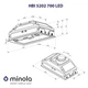 Вытяжка полновстраиваемая Minola HBI 5202 WH 700 LED - изображение 10