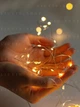 Светодиодная новогодняя LED гирлянда-нить "КАПЛИ РОССЫ" на батарейках + USB 100LED 10 м Теплый белый (90887081) - изображение 6