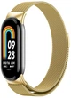 Ремешок Drobak Milanese Loop для Xiaomi Mi Smart Band 8/9/10 Gold (191963) - изображение 1