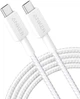 Кабель Anker 322 USB-C to USB-C - 1.8 м Nylon White (A81F6H21/A81F6G21) - изображение 2