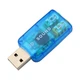 Звукова плата Dynamode USB 6(5.1) blue (USB-SOUNDCARD2.0 blue) - изображение 3
