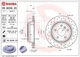 Тормозные диски BREMBO 09B3382X BMW 3 Series, X1, 1 Series 34216764653, 34216855008, 34216855657 - изображение 2