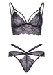 Комплект Leg Avenue Ready Or Not S S Чорний (SO8005) - изображение 5