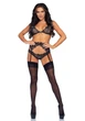 Комплект Leg Avenue Bright Lights Rhinestone S S (SO8003) - изображение 3