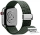 Ремінець Drobak Braided Solo Loop для Apple Watch All Series 38/40/41 mm Inverness Green (191986) - зображення 2